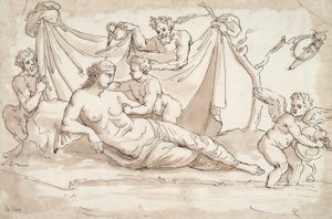 Venus en Amoretti en Twee Saters
