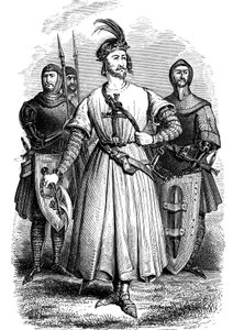1157-1199, Richard de eerste van Engeland "Richard Leeuwenhart" Koning van Engeland en Hertog van Normandië door Unknown artist