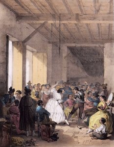 Boheems bal in de 19e eeuw - Dans van de zigeuners in de 19e eeuw