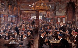 Een brouwerij in Leipzig (Duitsland)