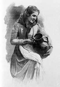 Een jonge vrouw van het volk, inwoner van Messina, Sicilië. door Unknown artist