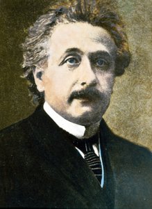 Albert Einstein (foto) door Unknown Artist