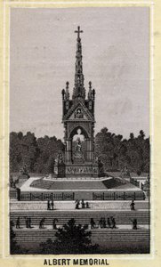 Albert Memorial, Londen, Engeland.