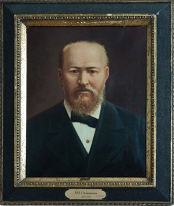 Portret van de dramaturg Alexander N. Ostrovsky door Unknown artist