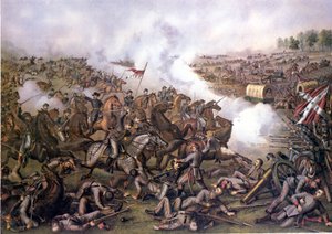 Amerikaanse Burgeroorlog (1861 - 1865): Slag bij Five Forks (Virginia) 1 april