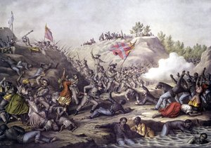 Amerikaanse Burgeroorlog (1861 - 1865): Slag bij Fort Pillow, Tennessee, 12 april