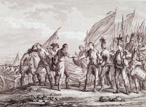 Amerikaanse Onafhankelijkheidsoorlog: overgave van Generaal Burgoyne in Saratoga