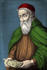 Amerigo Vespucci (1454-1512) Italiaanse ontdekkingsreiziger door Unknown artist