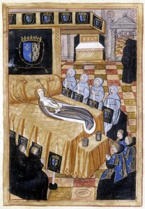 Anne van Bretagne op haar sterfbed (1514)