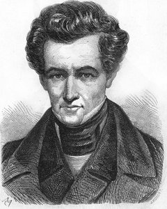 Armand Carrel (1800-1836), Franse journalist. door Unknown artist