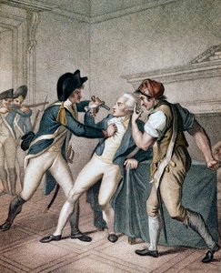 Arrestatie van Maximilien Robespierre, op 27/07/1794