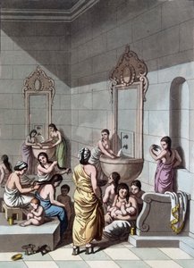 Openbare baden in Palestina - in 