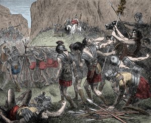 Slag bij de Caudijnse passen - 321 v.Chr. tussen de Romeinen en de Samnieten tijdens de Tweede Samnitische Oorlog