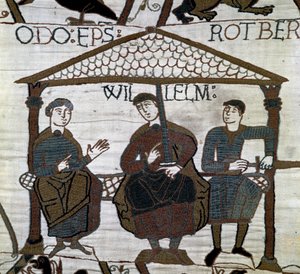 Tapijt van Bayeux, bekend als Borduurwerk van Koningin Mathilde door Unknown artist