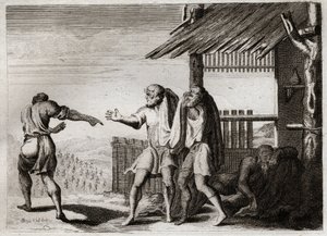 Bijbel van Royaumont, Oude Testament: Vervloekte Cham van zijn vader (Noach