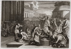 Bijbel van Royaumont, Oude Testament: Straf van Adonibesec. Josua