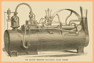 Blandy Verbeterde Stationaire Stoommachine door Unknown Artist