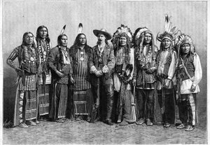 Buffalo Bill (William Frederick Cody) door Unknown artist