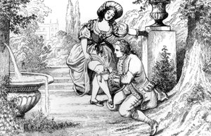 Catherine C. in "Histoire de ma vie" door Casanova, Brussel 1872 door Unknown artist