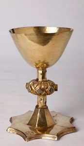 Kelk. Goudsmeedwerk. 1490