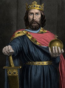 Karel de Grote (742-814), koning der Franken