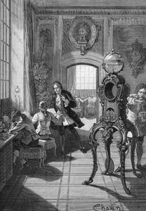 Kasteel van Versailles door Unknown artist