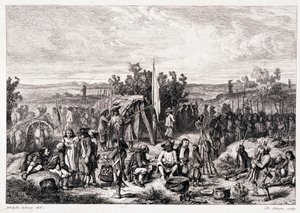 Chouans bij het bivak - in 