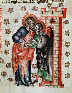 Christus afscheid (Jezus Christus en Jozef