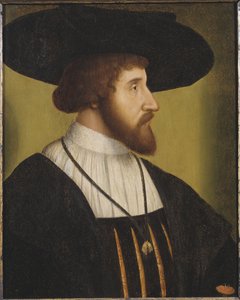 Portret van koning Christiaan II van Denemarken door Unknown artist