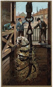 Chromolithografie uit het einde van de 19e eeuw