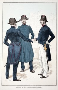 Stadssergeanten, regeerperiode van Lodewijk Filips I (Louis Philippe) d