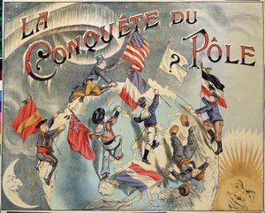Verovering van de Pool: weergave van de rivaliteit tussen verschillende landen voor de verovering van de Noordpool. Vertegenwoordigers zijn onder andere Spanje, de Verenigde Staten, Engeland, Nederland, Frankrijk en Duitsland. Eind 19e eeuw