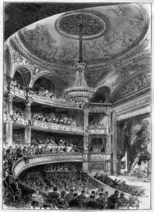 Constantine theater in Algerije gebouwd door architect Paul Jean Gion tussen 1877 en 1883 door Unknown artist