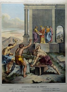 Bouw van de Tempel van Salomo - in 