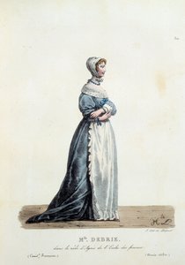Kostuum van Miss Debrie in de rol van Agnes uit Molière