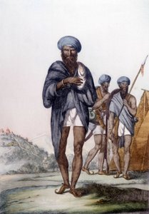 Cultuur, beschaving en Indiase samenleving: portret van een Sikh, religie van India