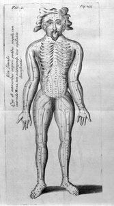 De Acupunctura door W.Ten Rhijne. Londen 1683. Eerste westerse tekst over acupunctuur door Unknown artist