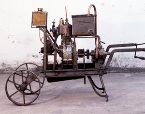 Dieselmotor - collectie van de Garage de Giverny