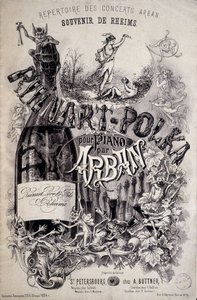 Adresboek van Arban Concerten - Souvenir de Reims door Unknown artist