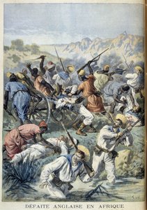Engelse nederlaag in Afrika - in "Le Petity Journal" van 05/03/1894 door Unknown artist
