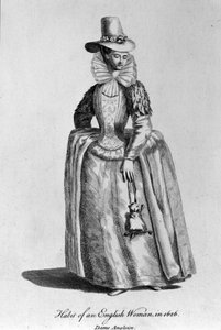 Engelse vrouw van 1626