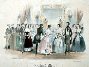 Gravure uit het midden van de 19e eeuw