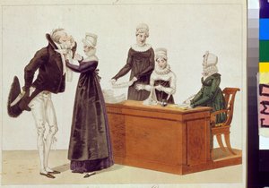 Jabot passen door Unknown artist