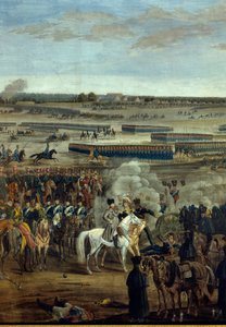 Eerste Keizerrijk: Keizer Napoleon I (1769-1821) bij de Slag om Leipzig