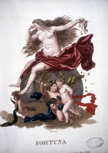 Fortuna (Fortuin) - in Dizionario mitologico door Unknown artist