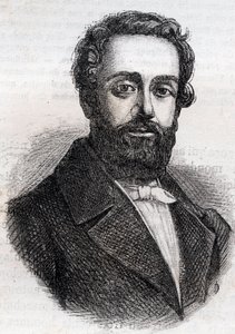 Francois Rose Joseph Degousee 1795 -1862 militair, civiel ingenieur en Republikeins politicus - Gravure van 1882 in 