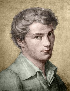 Franz Schubert (1797 - 1828) jong door Unknown artist