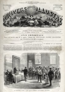 Franse parlementsverkiezingen door Unknown artist
