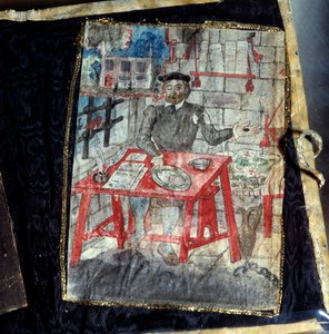 Frontispice van de gedichtenbundel van de Portugese dichter Luis Vaz de Camoes