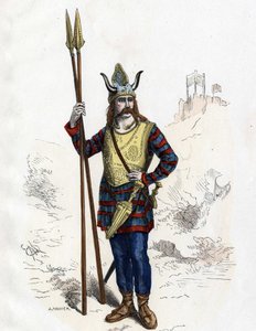 Gallische leider voor de Romeinse verovering - in 